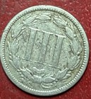 1868 Three Cent Nickel  Free Shipping