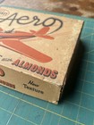 Vintage 1930s Hershey Aero Milk Chocolate W  Almonds Candy Bar Box Airplane
