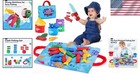Hahaland Montessori Toys For 1  Old - 10 In 1 Cloth Toddler Fishing Game