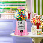 15  Gumball Machine With Coin Bank - Pink  Vintage Bubble Gum Candy Dispenser