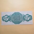 1872   5  South Carolina Bond Scrip Choice Crisp Unc