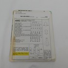 Mccalls 4882 Sewing Pattern Vintage Women Reversible Jacket Pants Size 16 Uncut