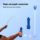 10000v Rechargeable Cattle Prod Stick Electric Shock Livestock Prodder   Lights