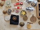 Large Ija Ijn Japanese Navy Army Medal Badge Pin Rank Insignia Lot L  k   