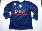 2022 Nike Olympic United States America Usa Authentic Hockey Jersey  Navy  Sz Xl