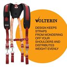 Leather Tool Belt Suspenders  Leather Suspenders  Heavy Duty Construction Belts