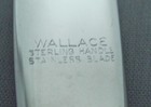Wallace Grande Baroque Sterling Silver Butter Spreader Sterling Handle