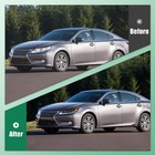 Drl Upgrade W led Triple Headlight Assembly For 2013-2015 Lexus Es350 Es300h