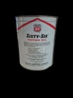Rare Clean Original 1 Gallon Phillips 66 Motor Oil Can  Sixty-six  Genuine  