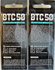 Lot Of 2 Damiki Fishing Tackle Btc 50 Crankbaits In Threadfin Flash Color