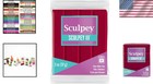 Versatile 2 Oz  Red Sculpey Iii Oven-bake Clay - Ideal For Modeling   Sculpting