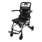 Portable Transport Wheelchair Foldable Travel Mobility Chair  carrying Bag 330lb