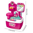 Hair Salon Toys For Girls 19 Pcs Pretend Play Hair Styling Toy Set For Kids Gift