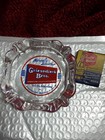 Vintage Rare Griesedieck Brothers Beer Glass Ashtray -full Matchbook
