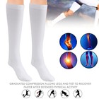5 Pairs Compression Socks Knee High 20-30mmhg Graduated Support Men Women S-xxl