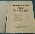 Vintage Sheet Music Book - Jerome Kern Album For Guitar Solo