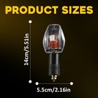 For Honda Xl700v Transalp 700 2008-2011 4x Motorcycle Turn Signal Light Clear