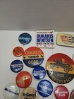 27-vintage Presidential Campaign Pin Button Lot Carter Mondale Reagan Clinton  