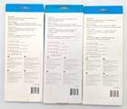  new 3 Pack  Irobot - Braava Jet M Series Washable Pads Multi-pack - Gray