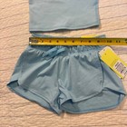 All In Motion Girls 2pc Activewear Set Blue Tank Shorts Xs 4-5 Nwt