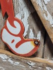 Vintage Reddy Kilowatt Porcelain Sign Old Electric Power Company Diecut 24 
