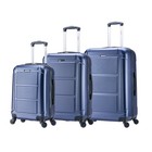 3 Piece Hardside Luggage Set Lightweight Spinner Wheels Tsa Approved Handle New