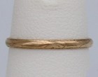 Baby Midi Ring Marked 10k Solid Yellow Gold Ring Size 1 Mid Knuckle Digit Joint