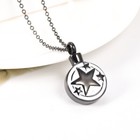 Urn Necklace For Ashes Star Cremation Pendant Ashes Keepsake Memorial  Pendants