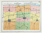 1941  Orleans County New York Map Original  20x16   Albion Holley Medina