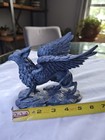 Gothic Stoic Royal Winged Griffin Gargoyle Statue 5 5  Long Gryphon Figurine