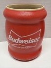 Lot Of 4 Vtg Red Budweiser Beer Tuffoam Koozie Can Holder Cooler Coozie Foam
