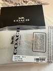 Coach Concert Ticket Hang Tag Charm Nwt Indigo