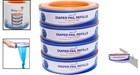 Diaper Genie Compatibility Refills 4-pack  Heavy Duty Plastic  Blue
