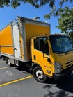 2016 Isuzu Npr Hd With 16ft Dry Cargo Moving Truck Box Truck - Aluminum Liftgate