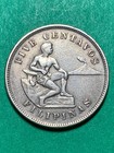 Us Philippines 1903  5 Centavo  813