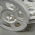  3  Super 8mm Film Reel Flange 50 Ft 
