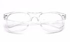 Clear Frame Lens Glasses Retro Crystal Transparent Frame Men Women Unisex Uv
