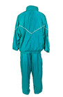 Vtg 90s Crossroads Windbreaker Tracksuit Jacket Coat Pants Womens Plus 2x Teal