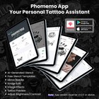 Phomemo Bluetooth Tattoo Stencil Printer Wireless Thermal Machine With 10 Papers