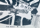 Sex Pistols 1976 Original Print Advert Anarchy In The U k  Never Mind Jamie Reid