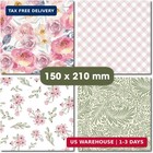 48 Sheets Spring Vintage Scrapbooking Cardstock Decorative Paper Pack For Card M