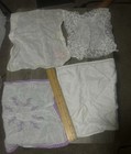 Vintage Lace Lot Of 4 Handkerchief