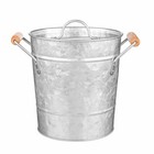 Royalty Art Vintage Ice Bucket With Lid  Scoop  And Carry Handles For   