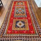 Vintage Large Moroccan Rug Berber Altas Geometric Tribal Handwoven 105   x55    Rare