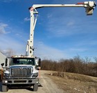 2015 International 7400 Altec An50eoc 55  Bucket Boom Service Truck Diesel Ac