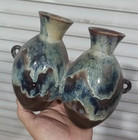 Nice Chinese Collectable Art Hand Songkiln Porcelain Two Vase