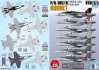 Dxm 1 48 F a-18c d Hornet Vmfa-232  Vfa-204 Decal 61-4278