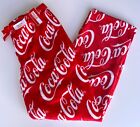 Coca-cola Logo Plush Red Fleece Lounge Sleep Pj Pajama Pants  men   s M L Xl  New