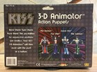 Kiss 3-d Animator Action Puppets Set Of 4 2003 Mint In Unopened Box