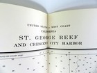 Vintage 1949 Nautical Chart St  George Reef Crescent City Ca Coast Survey